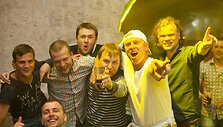 Nuotraukoje i&scaron; kairės &ndash; Mantas Bagočius, Edgaras Drozdovas, Aleksandras Rusinovas, Andrius Bielskis, Andrejus Mitsiukas, Ričardas Vymeris, Liutauras Armanavičius.