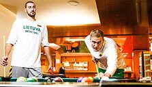 Robertas Javtokas ir Jonas Valančiūnas