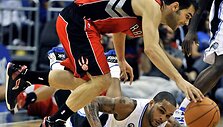 Orlando &bdquo;Magic&ldquo; ir Toronto &bdquo;Raptors&ldquo; rungtynių akimirkos