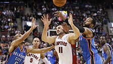 Toronto &bdquo;Raptors&ldquo; ir Oklahomos &bdquo;Thunder&ldquo; susitikimo akimirkos