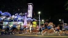 Singapūro maratone triumfavo Kenijos bėgikai
