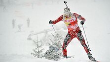 Pirmoji norvego pergalė pasaulio biatlono taurės varžybose