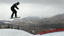 Kanadietės ir prancūzo triumfas pasaulio taurės trečiajame etape