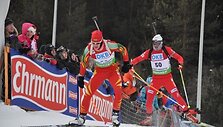 Tomas Kaukėnas biatlono varžybose