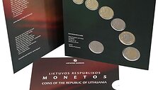 Apyvartinių monetų numizmatinis rinkinys