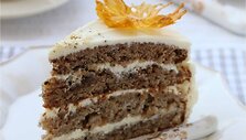 Meduolių ir bananų tortas
