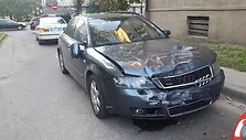 Eismo įvykio metu sužeistas motociklo vairuotojas