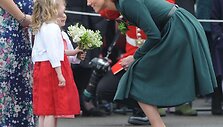 Kembridžo hercogienė Catherine visus pakerėjo savo žavinga &scaron;ypsena