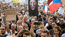 Protestas Čekijoje
