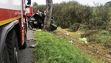 Avarijos metu žuvo du žmonės