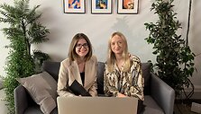 Forumo organizatorės Rimantė Daugėlaitė ir Gabrielė Cegialytė