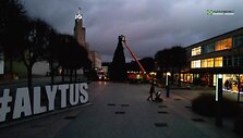 Kalėdų eglė Alytuje
