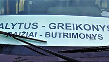 Vie&scaron;asis transportas Alytaus rajone