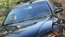 Tauragės rajone &bdquo;Audi&ldquo; lenkimo metu susidūrė su &bdquo;Hyundai&ldquo;