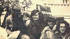 R.Bolano su draugais 1975 metais