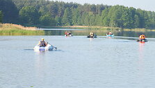 Baltajo ežeras Lazdijų mieste