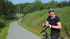 J.Milius dviračių trasa pedalus mina kaskart, kai parvyksta į gimtuosius Lazdijus