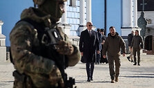Joe Bidenas lankėsi Kyjive