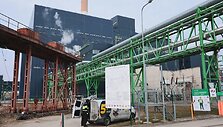 Į elektrinę Estijoje atsitrenkė dronas