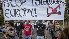 Protesto Var&scaron;uvoje akimirka