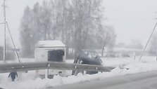 Vairuotojai įspėjami dėl prastų oro sąlygų