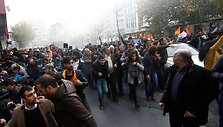 Policija vaikė protestuotojus