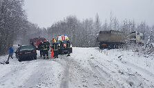 Per avariją nukentėjo trys žmonės