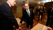 Prancūzijos prezidentas Francois Hollande'as