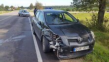 Avarijos metu niekas nenukentėjo