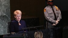 Dalia Grybauskaitė sakė kalbą