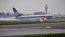 Lėktuvu skrido 230 žmonių.