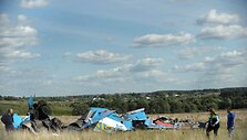 Naikintuvų susidūrimas prie Maskvos