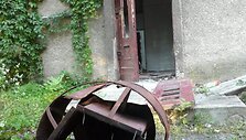 Vandalų niokojami pastatai Vilniuje