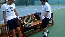 Novakas Djokovičius ir Diego Maradona