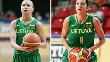 Au&scaron;ra Bimbaitė ir Agnė Abromaitė