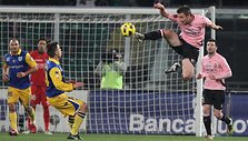 &bdquo;Palermo&ldquo; &ndash; &bdquo;Parma&ldquo; rungtynių akimirka