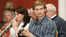 Donata Rim&scaron;aitė ir Edvinas Krungolcas