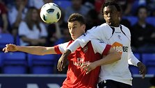 &bdquo;Bolton&ldquo; &ndash; &bdquo;Arsenal&ldquo; rungtynių akimirka