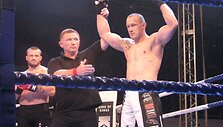 Egidijus Valavičius po kovos Liubline