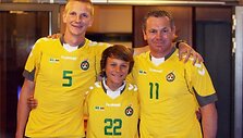 Mantas, Lukas ir Robertas Fridrikai