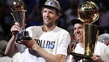 Dirkas Nowitzkis ir Jasonas Kidas
