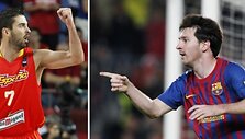 Juanas Carlosas Navarro ir Lionelis Messi