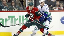 NHL rungtynių akimirka