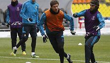 Madrido &bdquo;Real&ldquo; treniruotė Maskvoje