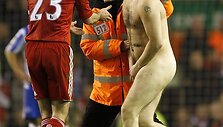 Įsibrovėlis futbolo rungtynėse Anglijoje
