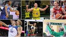 LKL pirmenybėse varžėsi 12 klubų i&scaron; 10-ies &scaron;alies miestų