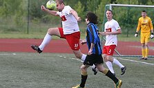 Futbolo aik&scaron;telėje &ndash; žurnalistai
