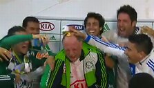 Spaudos konferencijos metu futbolininkai i&scaron;maudė trenerį F.Scolari