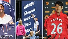 Zlatanas Ibrahimovičius, futbolo gerbėjai prie PSG būstinės bei Shinji Kagawa