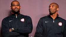 LeBronas Jamesas ir Kobe Bryantas